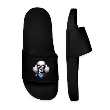 Cool Caniche Lunettes de soleil Bandana Summer Stars - Claquettes Homme - noir - Devant