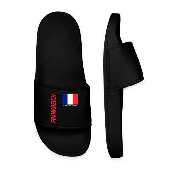 Tours - Men’s Pool Sliders - black - Front