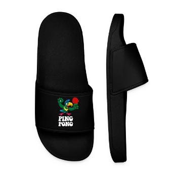 Ping Pong Champion Design Tennis de table et - Claquettes Homme - noir - Devant