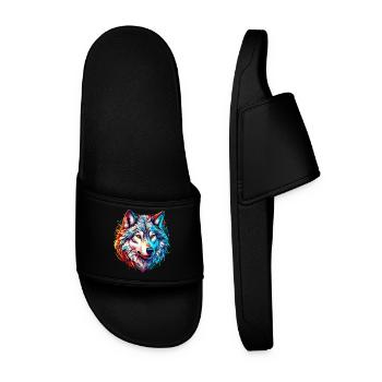 Loup - Claquettes Homme - noir - Devant