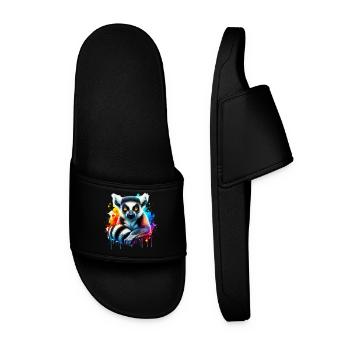 Lemur - Men’s Pool Sliders - black - Front