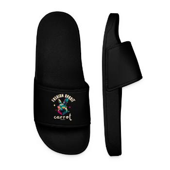 Lapin Fashion Carpet Society - Claquettes Homme - noir - Devant