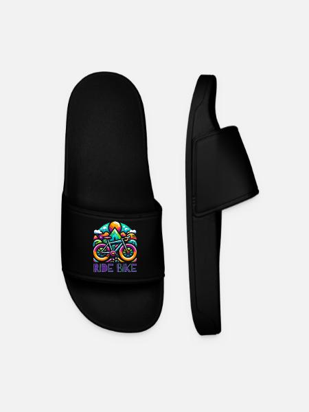 Cycling - Ride Bike design - Men’s Pool Sliders - black