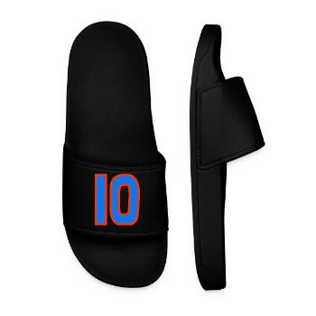 10. 10 YEARS. 10th ANNIVERSARY. 10 YEAR ANNIVERSARY. - Men’s Pool Sliders - black - Front