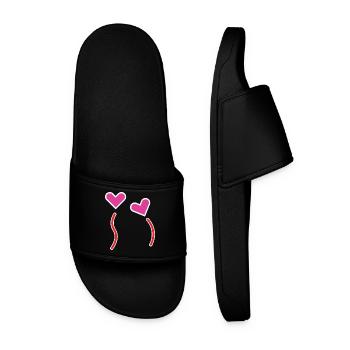 Sweet Couple 00 - Men’s Pool Sliders - black - Front