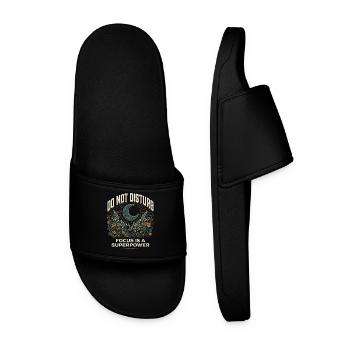 Focus Expert - Men’s Pool Sliders - black - Front