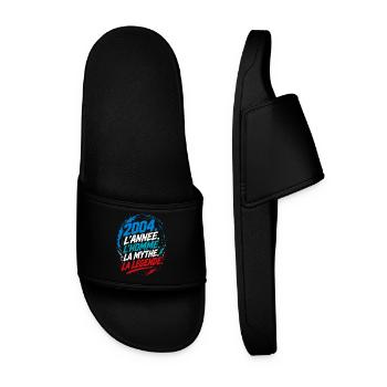 2004 L'année L'homme La Mythe La Légende - Claquettes Homme - noir - Devant