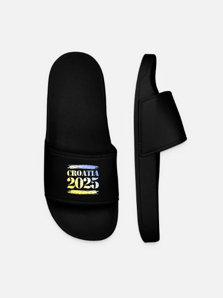 Croatia 2025 - Men’s Pool Sliders - black