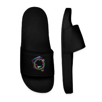 géométrie - Claquettes Homme - noir - Devant