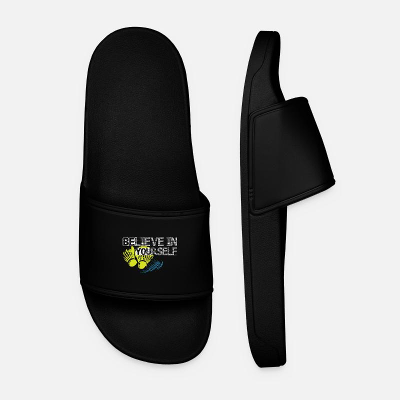 badminton - Men’s Pool Sliders - black
