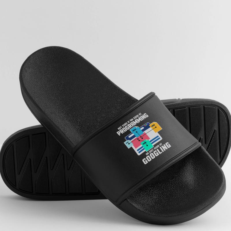 Programmeur Programmation Informatique Cadeau Claquettes Homme
