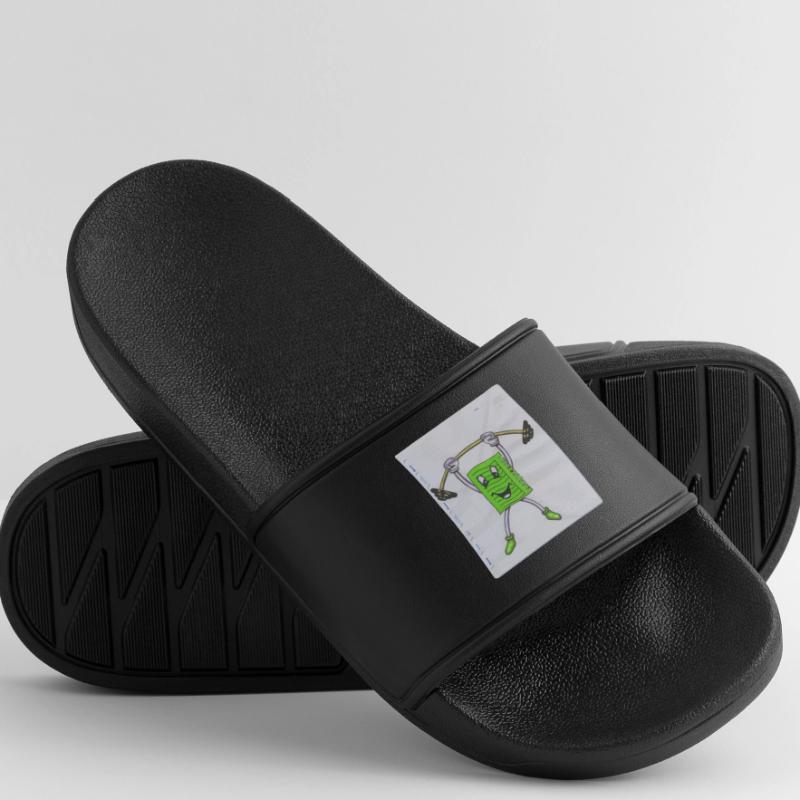 Note Note Note Sport Pumper Drawing Paint Dumbbell Men’s Pool Sliders