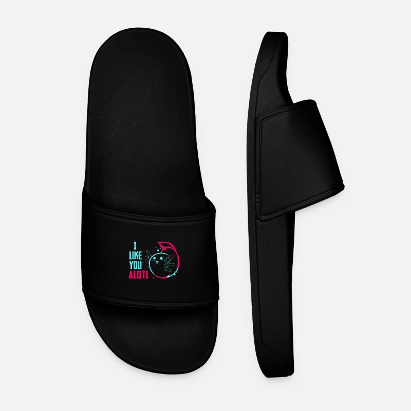 Axolotl - Men’s Pool Sliders - black