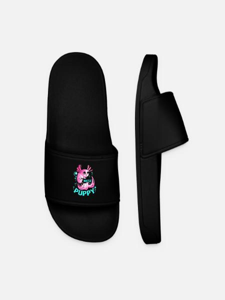 axolotl - Men’s Pool Sliders - black