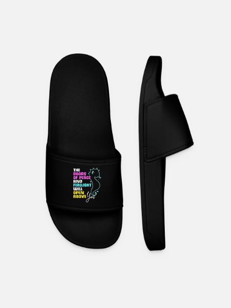 Hippocampe - Claquettes Homme - noir
