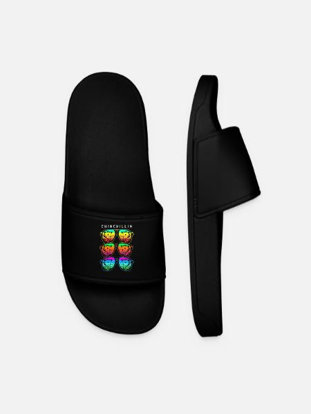 Chinchilla - Men’s Pool Sliders - black
