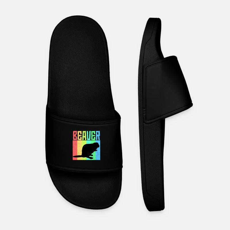 Beaver - Men’s Pool Sliders - black
