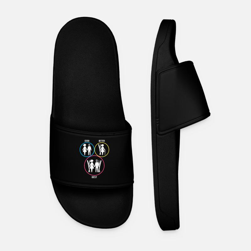 Ski Ski Ski Ski Ski - Claquettes Homme - noir