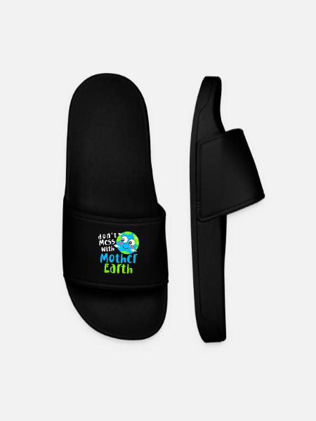 Earth Day - Men’s Pool Sliders - black