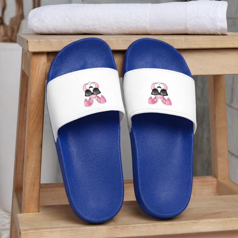 Rabbit Easter Rabbit Teeth Easter Men’s Pool Sliders