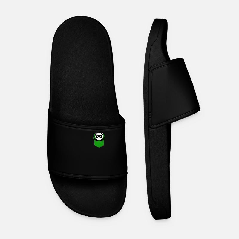 Panda - Men’s Pool Sliders - black