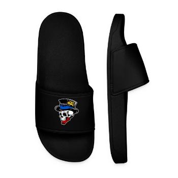 Skull Rostock - Men’s Pool Sliders - black - Front