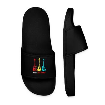 guitare - Claquettes Homme - noir - Devant