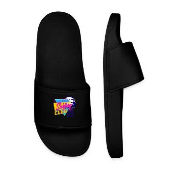 80s party - Men’s Pool Sliders - black - Front