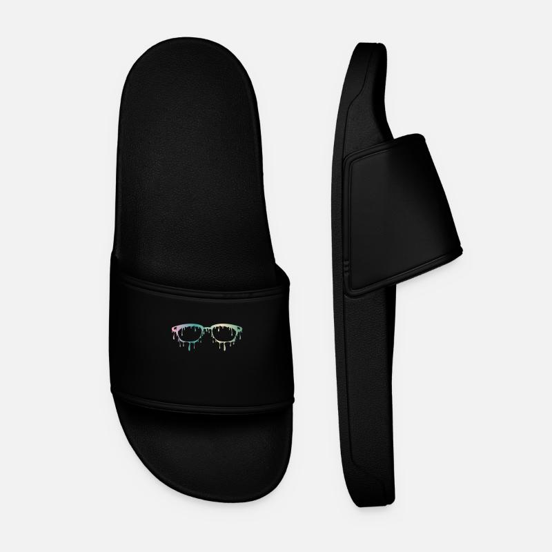 Cool Glasses - Men’s Pool Sliders - black
