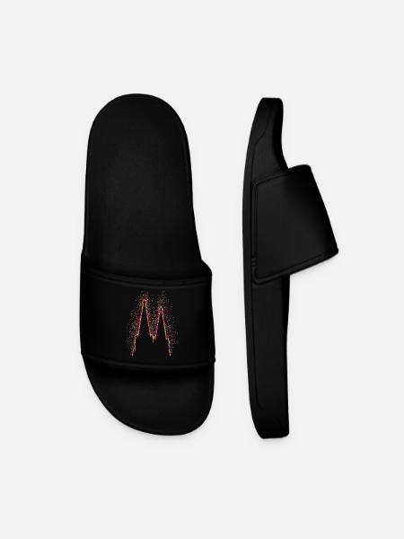 Kölner Dom Konfetti Im Herzen Karneval Herz Köln - Männer Badelatschen - Schwarz