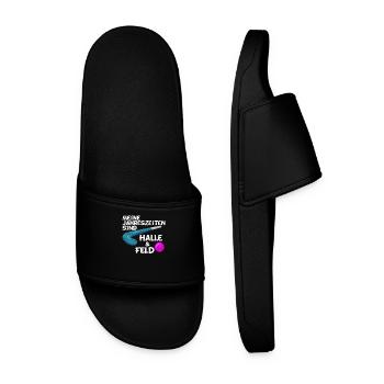 Field Hockey Seasons Field + Indoor - Men’s Pool Sliders - black - Front