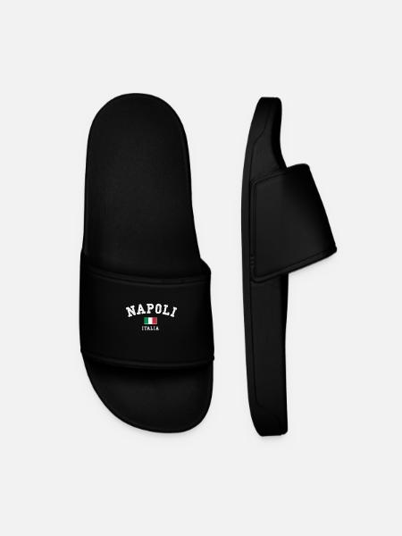 Napoli Italy - Men’s Pool Sliders - black