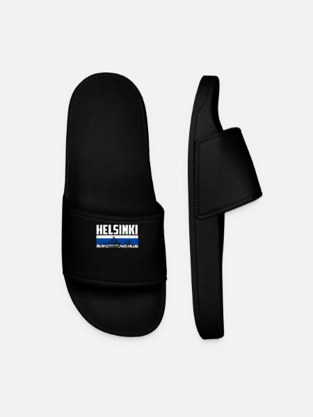 Helsinki Finland - Men’s Pool Sliders - black
