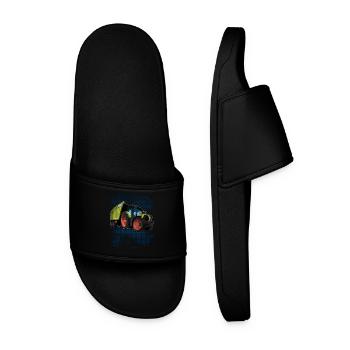 tractor - Men’s Pool Sliders - black - Front