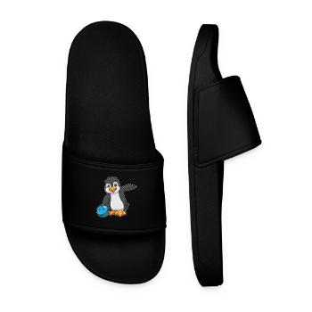 Penguin Bowling Boule de bowling - Claquettes Homme - noir - Devant