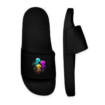La méduse - Claquettes Homme - noir - Devant