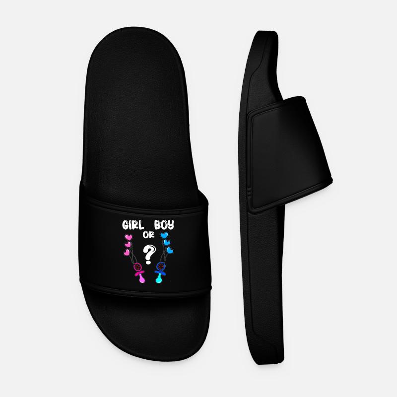 Girl or Boy - Men’s Pool Sliders - black