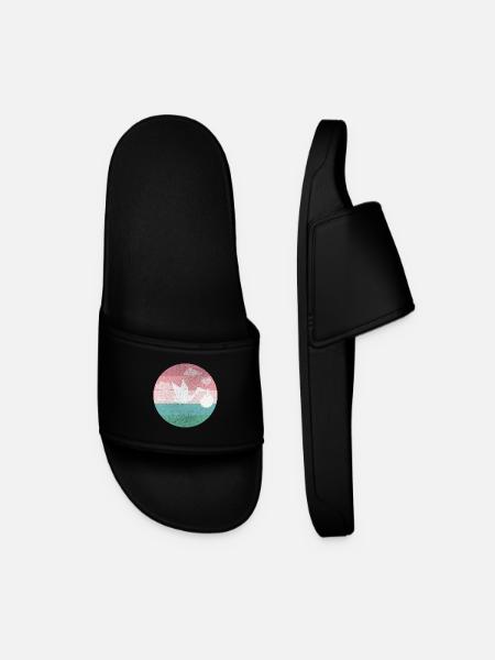 Bébé naissance Grossesse cigogne - Claquettes Homme - noir