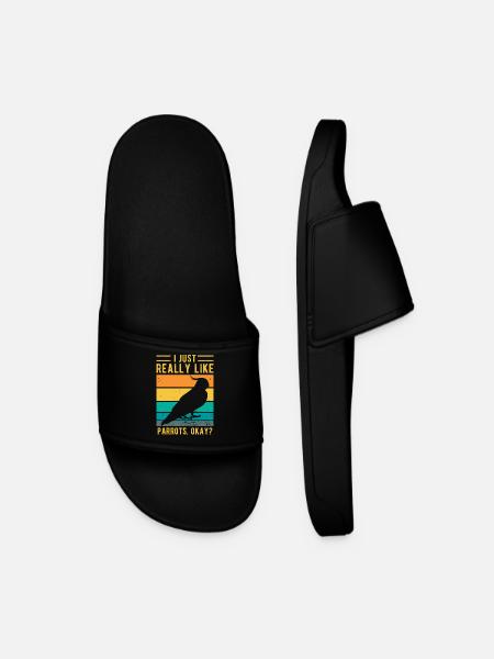 Papagei - Claquettes Homme - noir