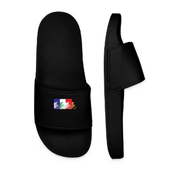 tour france, tour france tour 2021, - Claquettes Homme - noir - Devant
