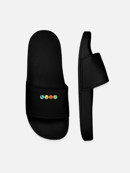 Heizungsbauer Klempner Anlagenmechaniker Geschenk - Männer Badelatschen - Schwarz