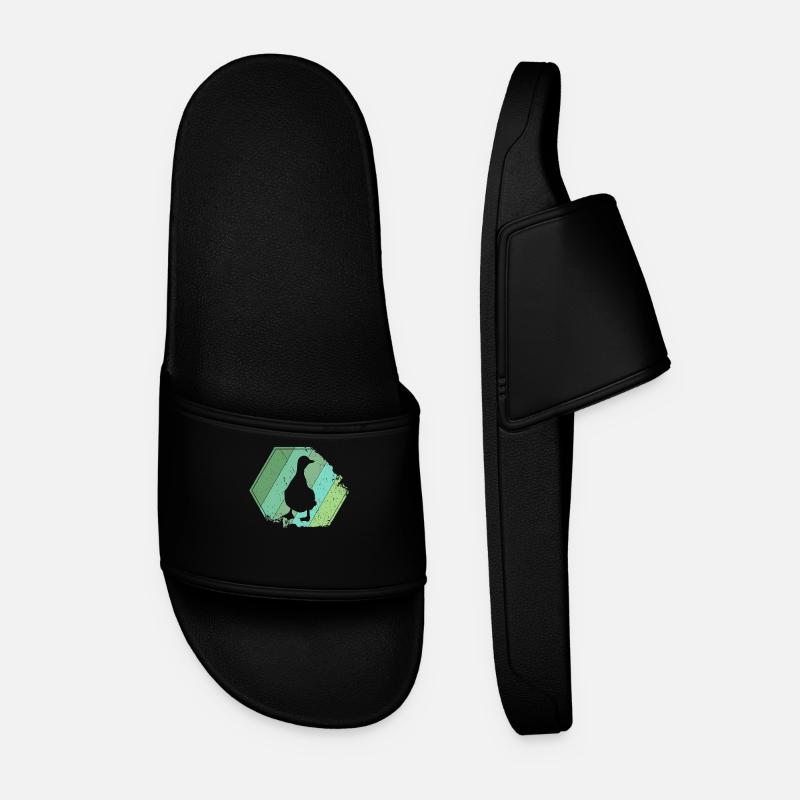 Duck Retro - Men’s Pool Sliders - black