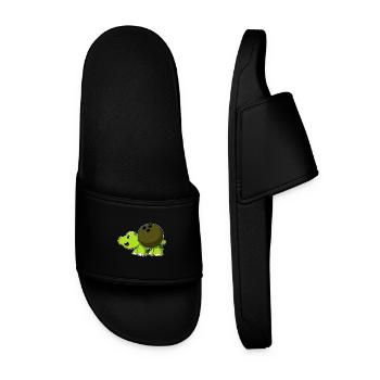 Tortue Bowling Boule de bowling - Claquettes Homme - noir - Devant
