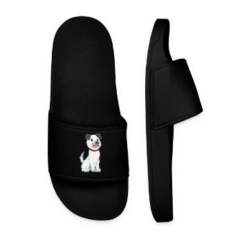 Os de chien - Claquettes Homme - noir - Devant
