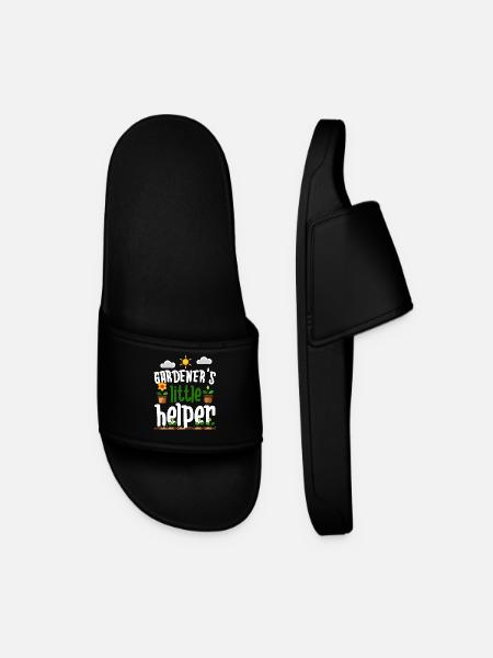 Gardener's assistant | Kindergarten birthday | Children - Men’s Pool Sliders - black