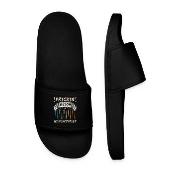 Prickin acupuncteur génial - Claquettes Homme - noir - Devant