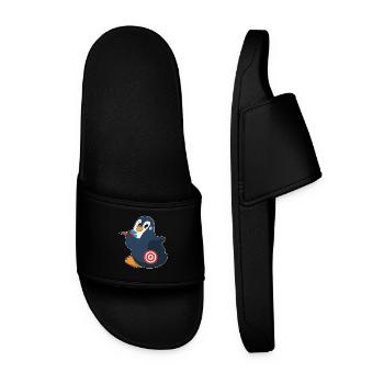 Penguin Dart Dart Dartboard - Claquettes Homme - noir - Devant