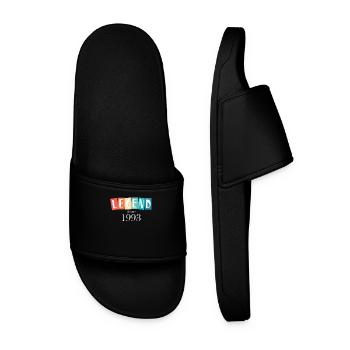 The legend was born in 1993 - Men’s Pool Sliders - black - Front