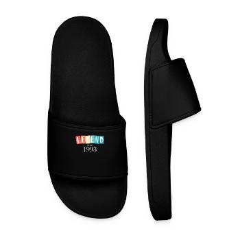 The legend was born in 1993 - Men’s Pool Sliders - black - Front