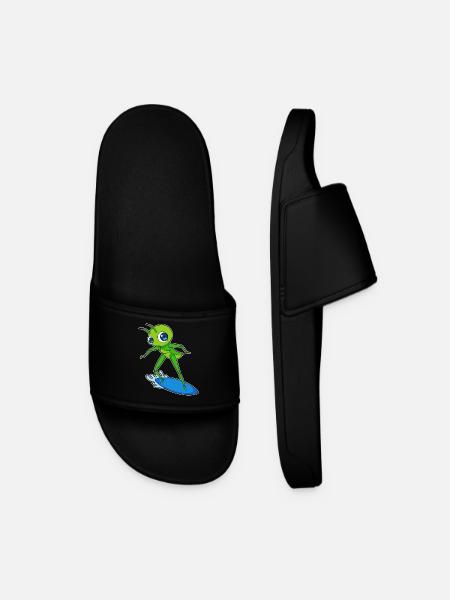 Caterpillar Surfing Surfboard Summer - Men’s Pool Sliders - black